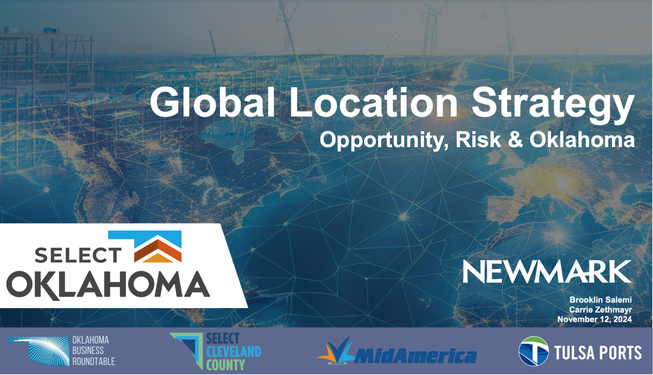 Global Location Strategy — Opportunity, Risk & Oklahoma